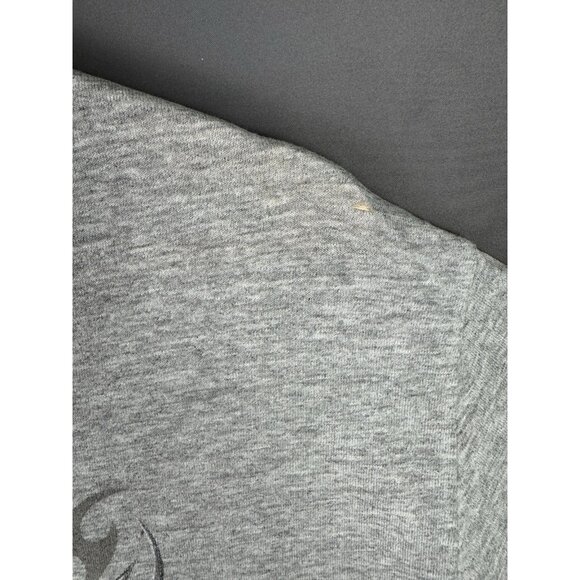 Vintage Y2K USA Eagle America Flag Grey Shirt Medium Tribal Signal Grey Faded T - Picture 9 of 16